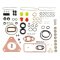 Star 31530 GASKET KIT DPA TRAX FIAT (Ref/-7135-112) Twin Seal