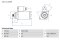 Anlasser BOSCH - 1986S00968 - 0986025540 - generalüberholt