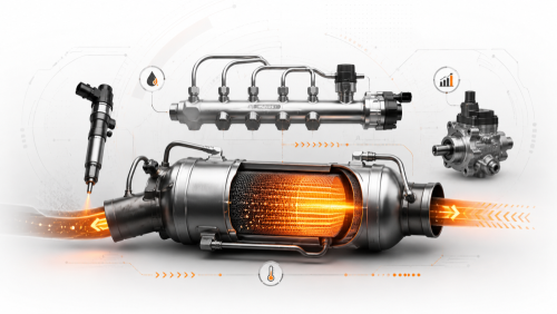DPF regenerace a palivový systém
