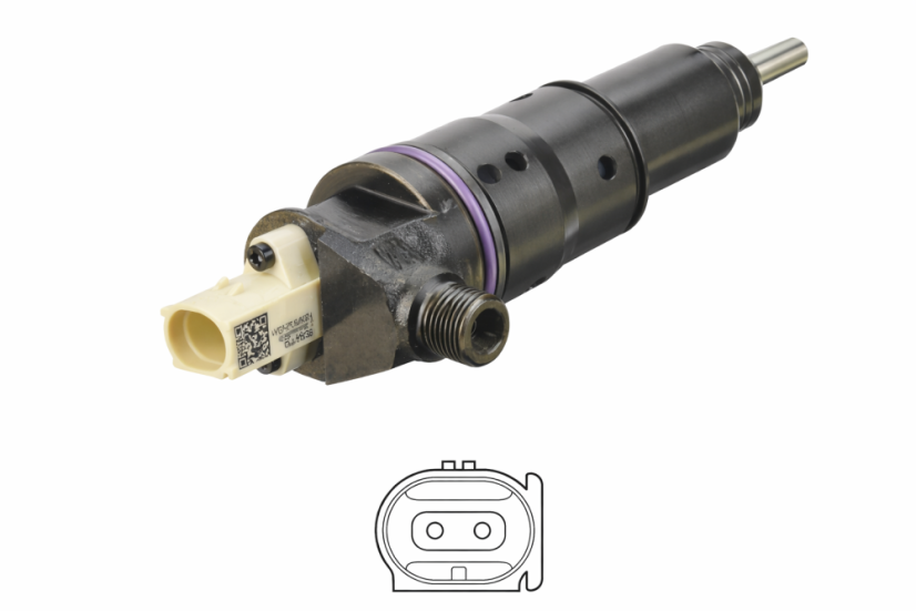 Delphi BEBJ1F10201 non-pumping injector F2 22311990 D13K 12,8 L HR promo