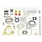 Star 31504 GASKET KIT DPA-Special MECC/ (Ref/-7135-70S=7135-110S)