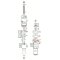 Bosch 1417010949 sada tryska bez matice 0433175429 DSLA148P1468
