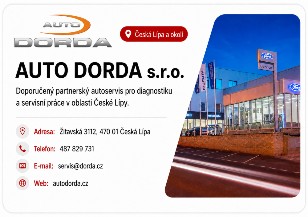 AUTO DORDA - ČESKÁ LÍPA