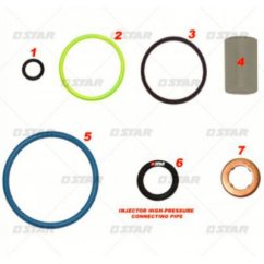 Star 60.211/10 REPAIR KIT INJ/C-R SCANIA XPI (COMPLETE INT+EXT)