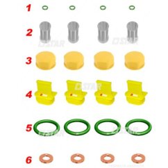 Star 60.149/12 Комплект ущільнень Форсунки DELPHI