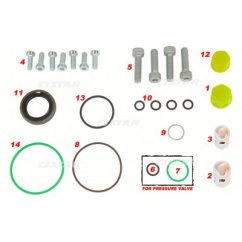 Star 60.166/08 REPAIR KIT C/R DENSO HP5 (Nr.Pump:-2360020-AAA=31405129)